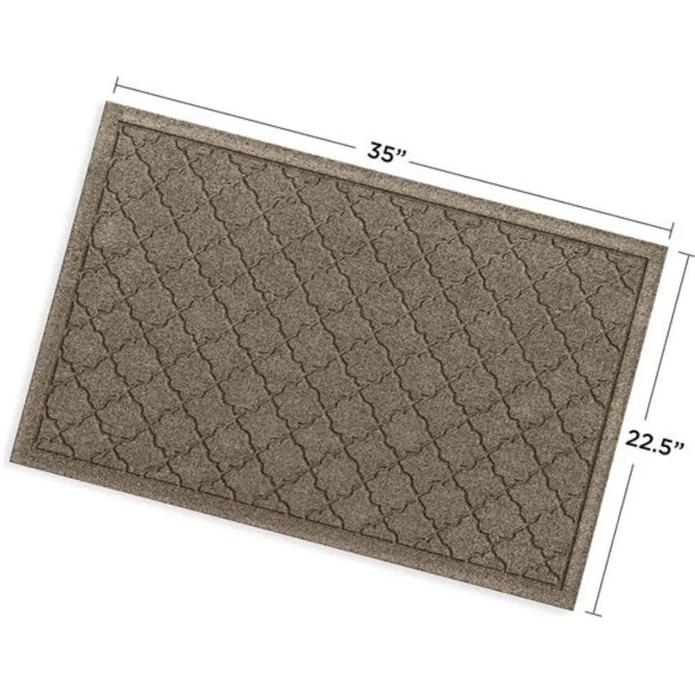 Bungalow Flooring Waterhog Door Mat, 2' x 3' Made in USA, Durable and Decorative